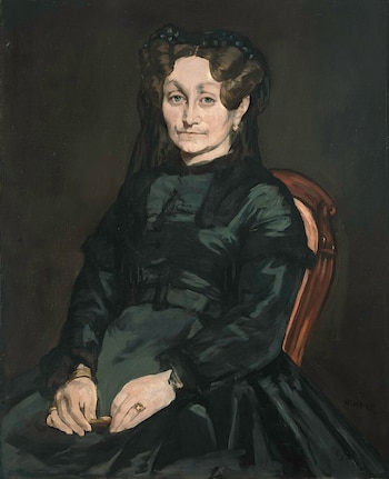 _Eugénie-Désirée Fournier, madre de Manet