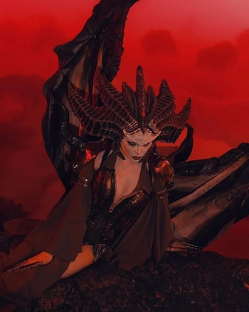 Lilith sin duda ha sido uno de los drisfraces que más dio de qué hablar (ig/belindapop)