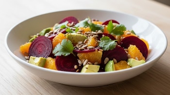 Una mezcla vibrante de ingredientes