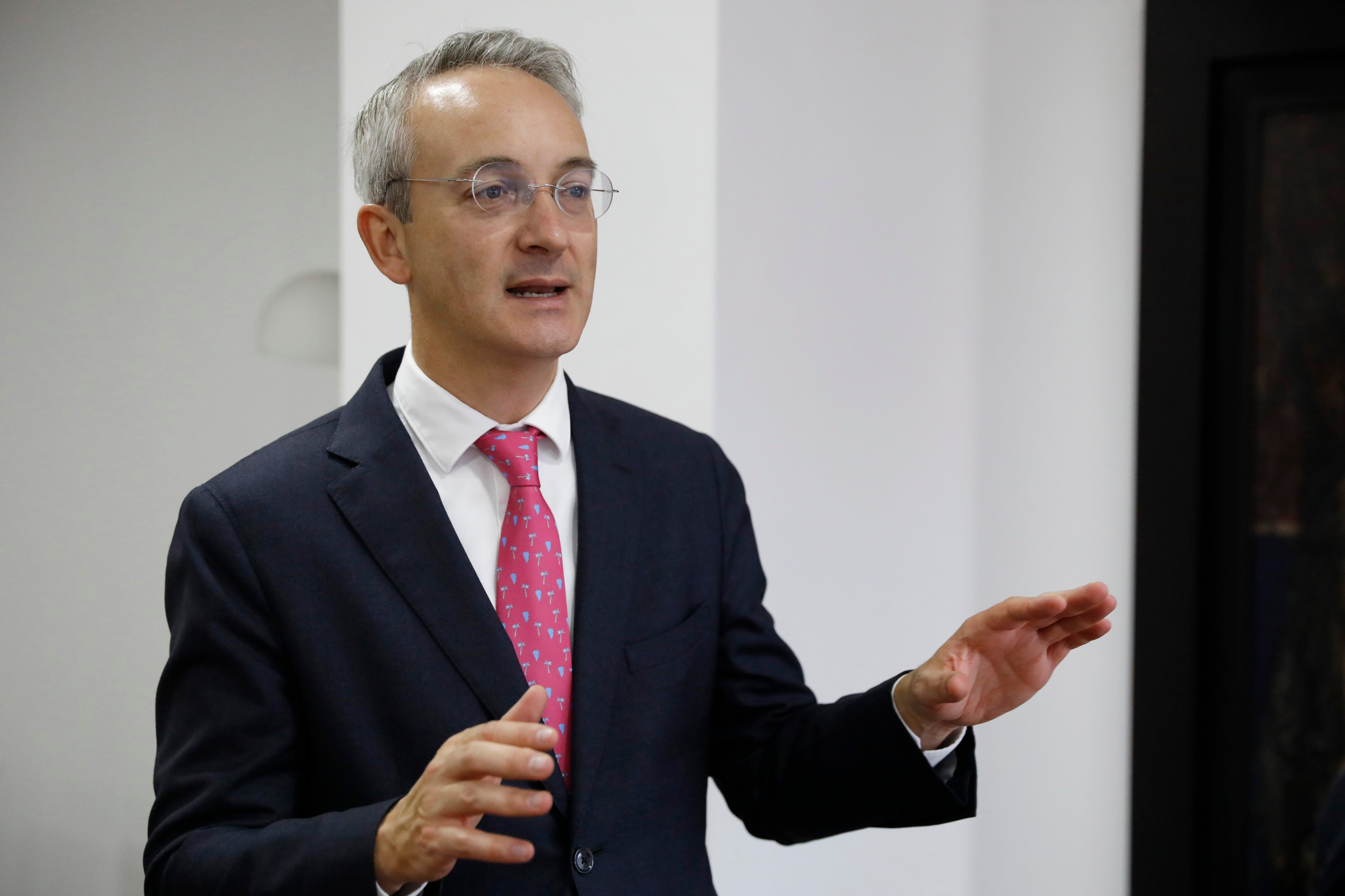 Foto de archivo del presidente del BBVA Colombia, Mario Pardo. EFE/Carlos Ortega