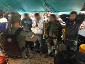 A los cinco capturados se