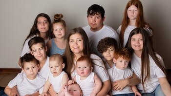 Prácticamente estuvo embarazada una década: