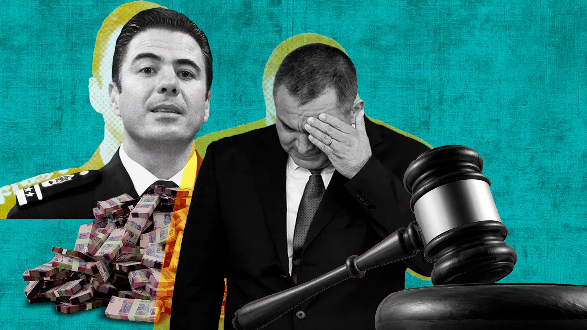 Genaro García Luna y Luis Cárdenas Palomino. Imagen: Infobae México/Jovany Pérez