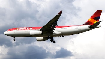 Un Airbus A330 de Avianca (Shutterstock)