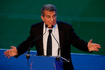 Joan Laporta, presidente del FC