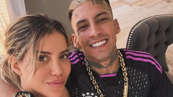 Wanda Nara y L-Gante en