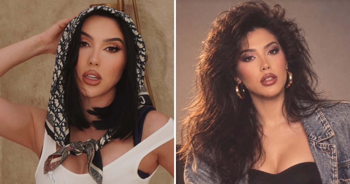 La fiebre ochentera conquista Instagram: influenciadores colombianos se suman a la IA - noticia sobre Aida Victoria