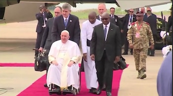 La llegada del papa Francisco