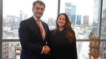 El vicepresidente del Grupo Olmos,