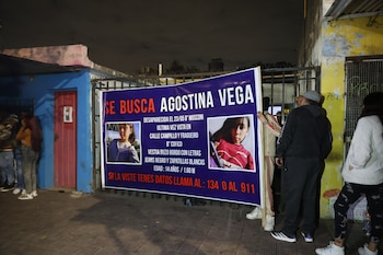 Marcha por Agostina Vega
