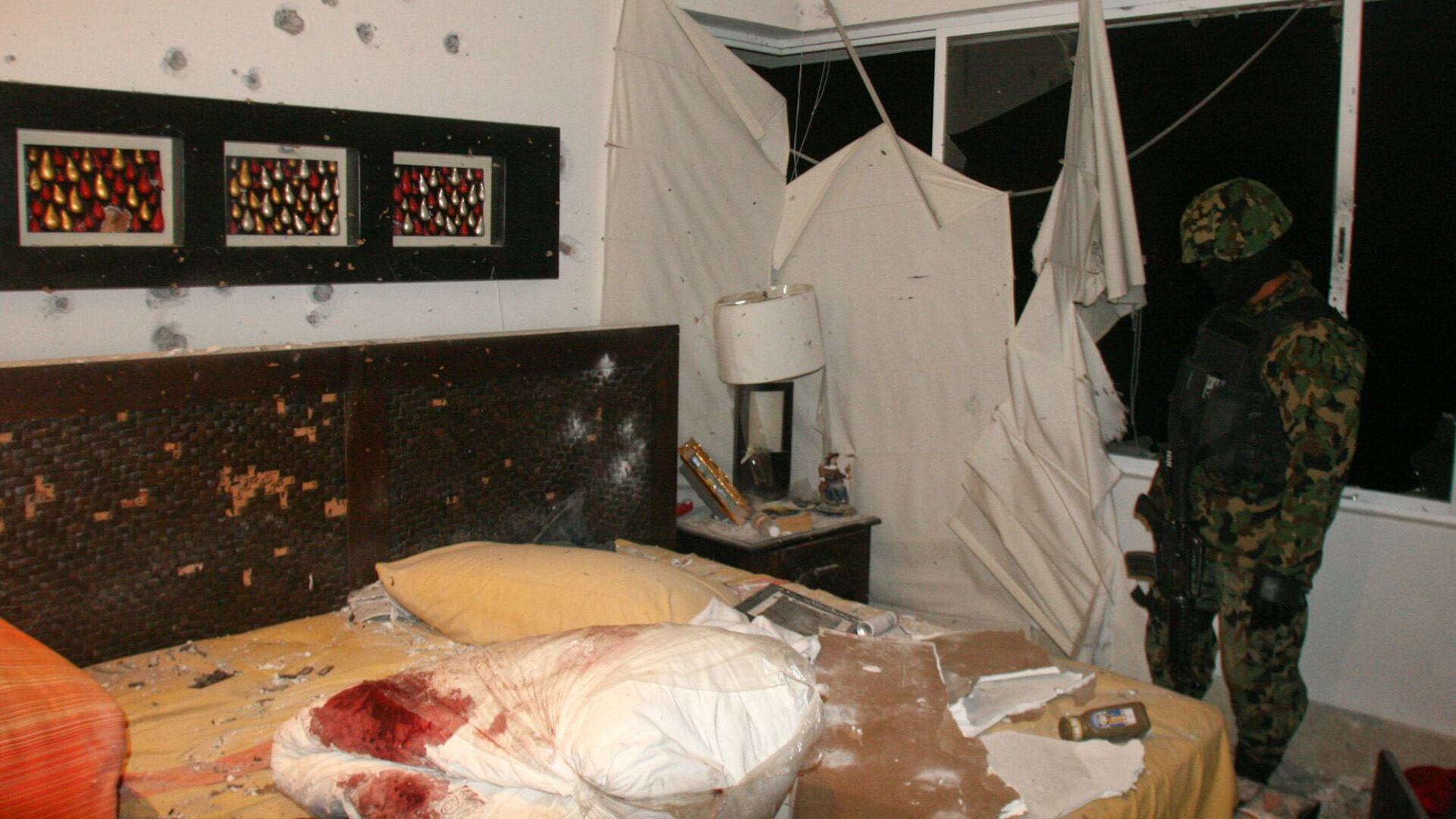 La última fiesta navideña de Arturo Beltrán Leyva que interrumpió la Marina.Foto:Cuartoscuro