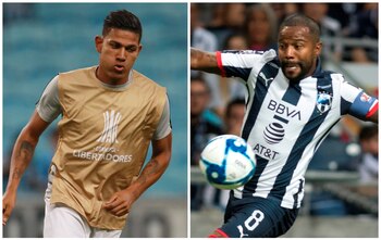 Alexander Mejía (izq.) y Dorlan