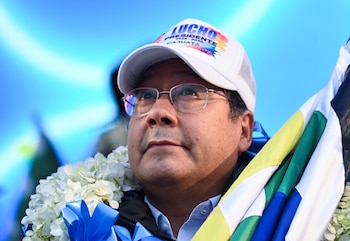 El presidente de Bolivia, Luis