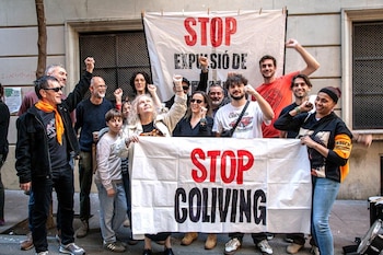 Los vecinos del edificio señalan