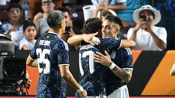 Sin Messi, la selección argentina venció 2-0 a Honduras en uno de los últimos amistosos antes del Mundial