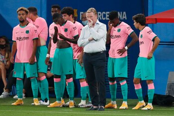 Konrad jugó el partido amistoso