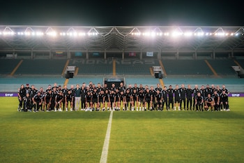 La vinotinto espera entrar por primera vez en zona de repechaje para estar en la copa del mundo - crédito @SeleVinotinto / X