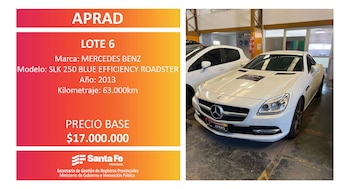 Uno de los Mercedes Benz