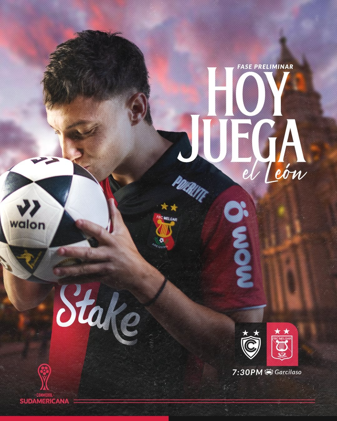 O FBC Melgar é forçado a voltar à estrada e nada melhor do que com os seus concorrentes habituais. - Crédito: @MelgarOfficial