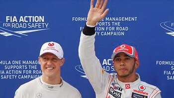 Schumacher tiene siete coronas en