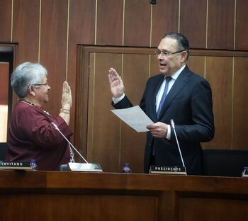 La senadora Imelda Daza, del