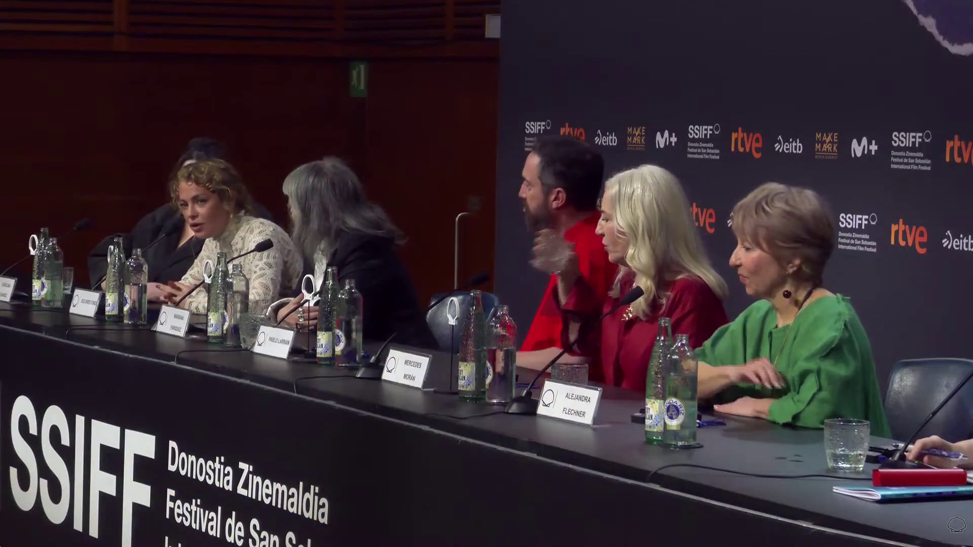 Dolores Fonzi cuestionó el ajuste cultural: “La cultura es la memoria y la identidad de los pueblos” (Festival de San Sebastián)