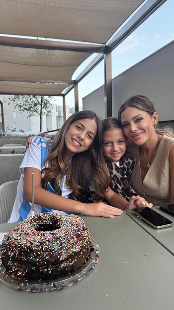 Tras su fiesta, la modelo