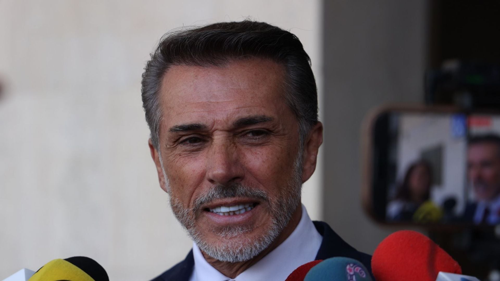 Sergio Mayer responde a las críticas de Mario Di Constanzo respecto a sus aspiraciones para la jefatura de gobierno de Ciudad de México. FOTO: GALO CAÑAS/ CUARTOSCURO.COM