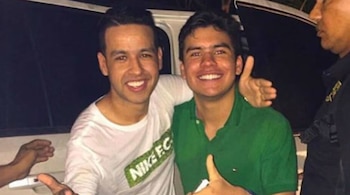 Martín Elías y Moisés Díaz