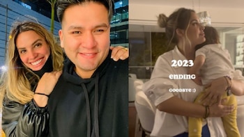 Cassandra Sánchez recibió el año nuevo sin Deyvis Orosco. (Instagram)