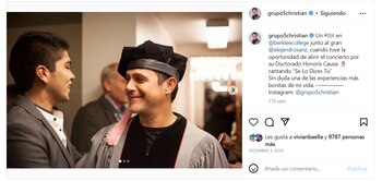 Christian Yaipén recordó su encuentro