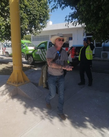 El músico se paseó por