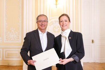 Embajadora Anna Chrisp habla de