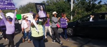 Exigen justicia por Akemy.
(Foto: Twitter)