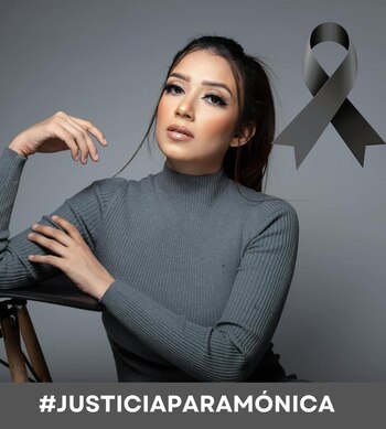 La maquillista Mónica Delgado fue