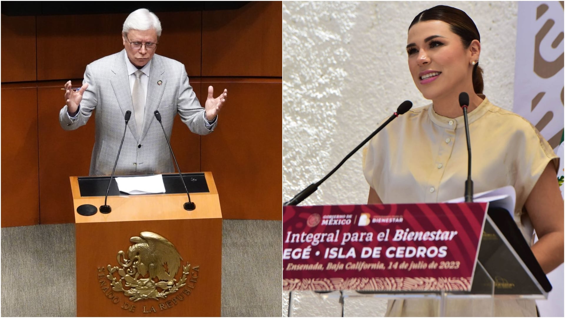 El exgobernador de Baja California volvió a criticar a la actual mandataria local (Cuartoscuro)