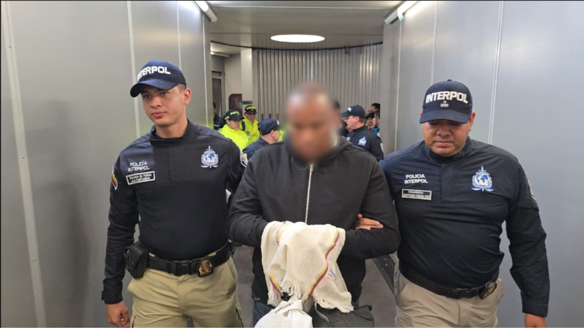 crédito DIjín e Interpol/Policía Nacional