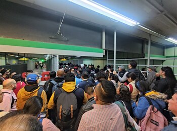 Colapso en gran parte de