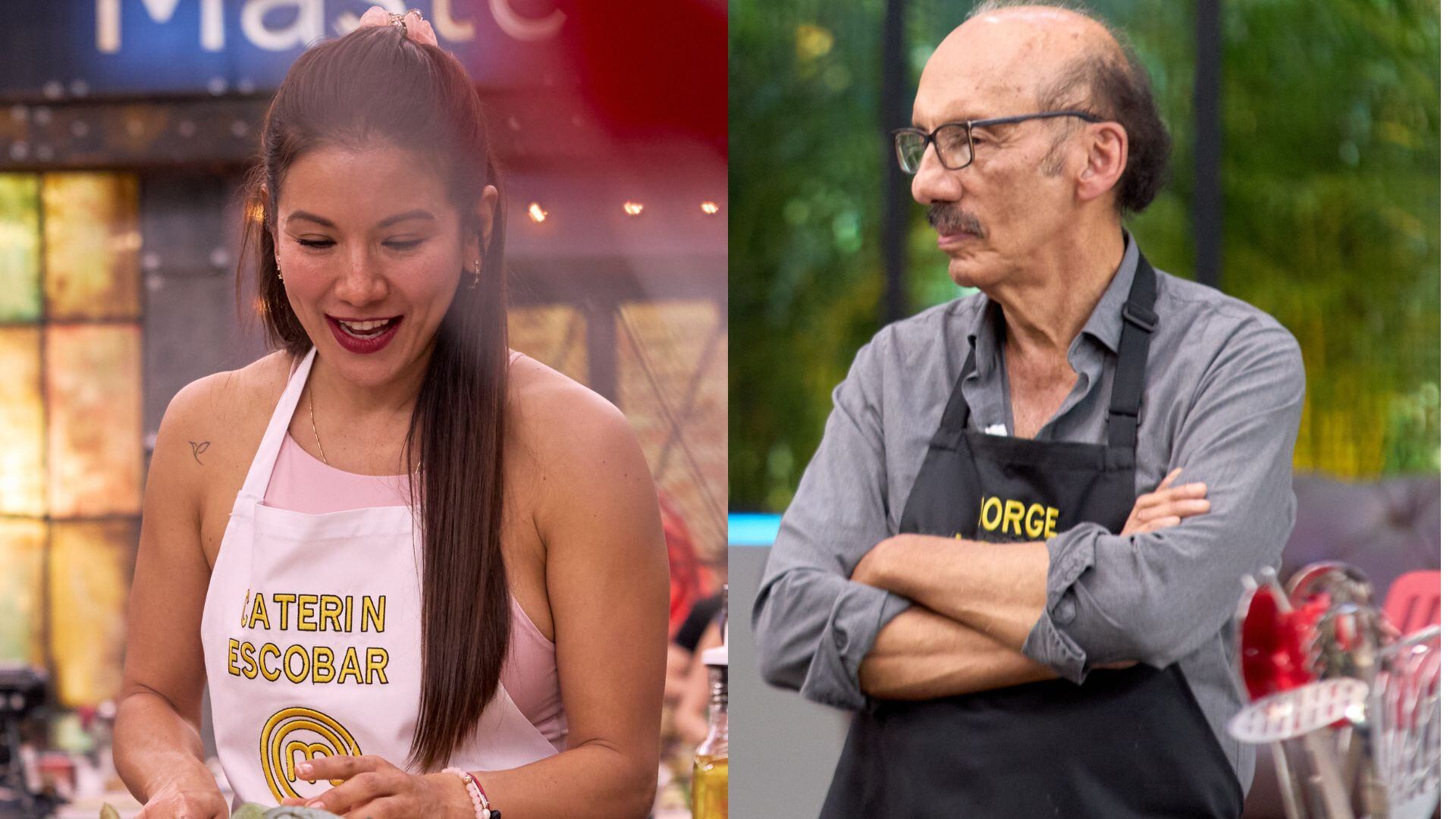 Caterin Escobar asumió el liderazgo del grupo, generando incomodidad y desacuerdos con Jorge Herrera durante la preparación - crédito cortesía del Canal RCN