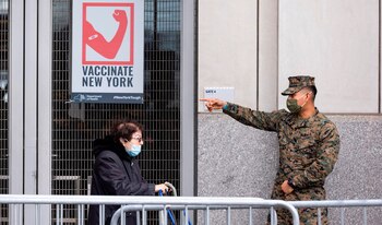 Un miembro de la Guardia