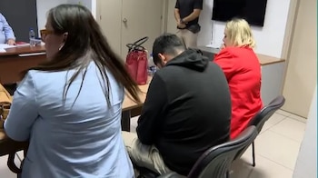 Imputado por el asesinato a un delivery en pleno Centro de Montevideo (Captura Telenoche/Canal 4)