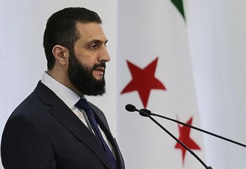 Ahmed al-Sharaa, presidente interino de