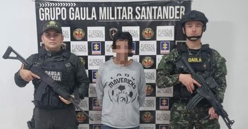 El hombre fue capturado en