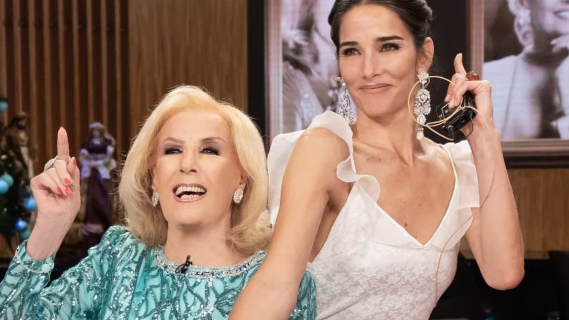 Durante su ausencia Mirtha fue reemplazada por su nieta Juana Viale