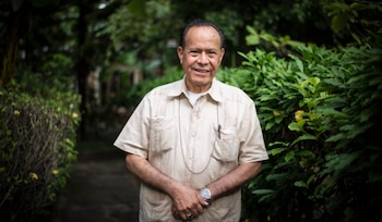 Esteli, Nicaragua. 15/0872019. Entrevista con el obispo de Esteli, Monseñor Abelardo Mata quien hablo sobre su vida sacerdotal, su infancia, su familai y sus estudios para la revista Domingo. Oscar Navarrete/ LA PRENSA.