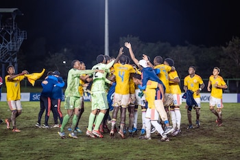 Matías Caicedo y Adrián Mosquera marcaron los goles con los que la selección Colombia derrotó a Paraguay en el Sudamericano Sub17 - crédito Conmebol