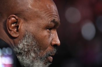 Mike Tyson, excampeón de boxeo