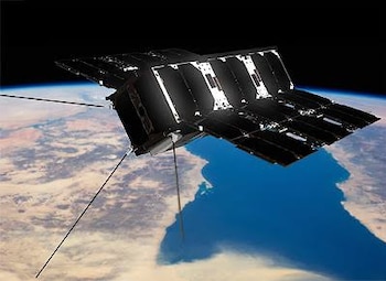 FALCON combinó cámaras ópticas y un catálogo interno para que los satélites calcularan su posición a partir de su entorno orbital (NASA)