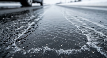 El hielo negro, una capa