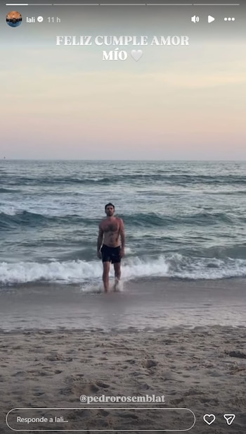 Lali Espósito homenajeó a Pedro